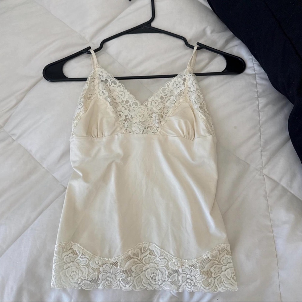 Moda International Cream Lace Top